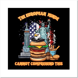 The european minde cannot comprehend this | funny and humorous saying internet memes Posters and Art